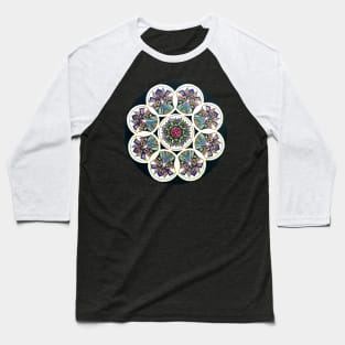 Mandala Baseball T-Shirt